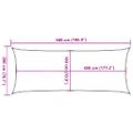 vidaXL Tieniaca plachta 160 g/m² tmavozelená 2x5 m HDPE