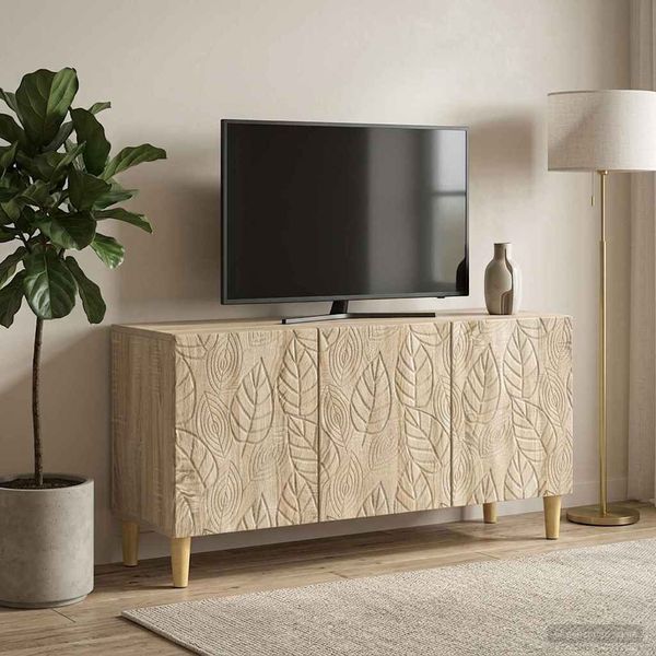 vidaXL TV skrinka 99 x 34,5 x 50 cm Dub sonoma Kompozitné drevo