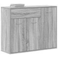 vidaXL Komoda sivý dub sonoma 88x30x70 cm spracované drevo