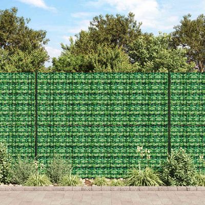 vidaXL PVC lišty na ochranu súkromia 140x0,19 m zelené