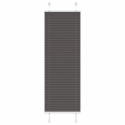 vidaXL plisovaná roleta čierna 50x100 cm Šírka látky 49,4 cm