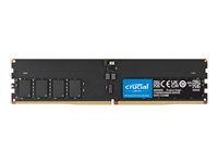 Crucial - DDR5 - modul - 64 GB - DIMM 288-pin - 3200 MHz / PC5-51200 - CL52 - 1,1 V - hodinový nepredspracovaný - on-die ECC - čierna