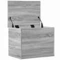 vidaXL Úložný box sivý sonoma 60x42x46 cm kompozitné drevo