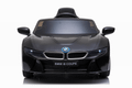 JiaJia Elektrické autíčko BMW i8 čierna