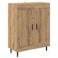 vidaXL Highboard 2 ks Remeselný dub 69,5 x 34 x 180 cm