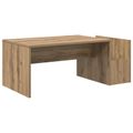vidaXL Konferenčný stolík Remeselný dub 90 x 45 x 35 cm