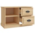 vidaXL TV skrinka dub sonoma 73x35,5x47,5 cm spracované drevo