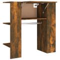 vidaXL Skrinka do chodby dymový dub 97,5x37x99 cm spracované drevo