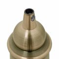 vidaXL držiaky lámp 2 ks bronzové E27