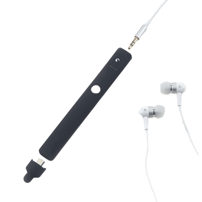 eTiger AACP02BK FineCall Black bezdrôtový stylus 3v1 - čierny