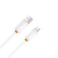 Kábel XO NB302 USB - USB-C 1,0m 3A biely