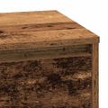 vidaXL Nočný stolík Staré drevo 71 x 34,5 x 75 cm Kompozitné drevo