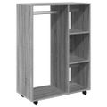 vidaXL Šatník sivý dub sonoma 80x40x110 cm spracované drevo