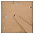 vidaXL Fotorámiky na stenu alebo stôl 3 ks strieborné 40x40 cm MDF