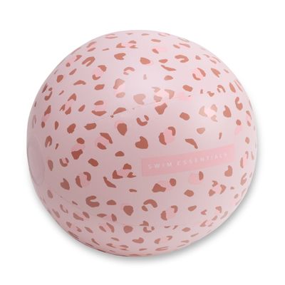 Nafukovacia lopta Old Pink Leopard 51 cm