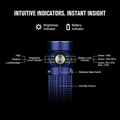 Baton 4 Premium Edition(Regal blue) OLIGHT 650mAh 3.6V IMR16340
Rechargeable Lithium Battery