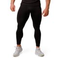 Bežecké legíny Pulse Black - GymBeam, veľkosť L, veľkosť oblečenia L