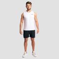 Tielko Mesh Base White - GymBeam, veľkosť XXL