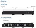 UBNT EdgeSwitch 5XP PoE [náhrada za ToughSwitch TS-5-POE, 5x Gigabit POE portov, 24V]