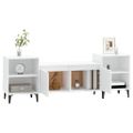 vidaXL TV skrinka biela 160x35x55 cm spracované drevo