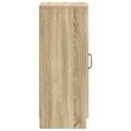 vidaXL Servírovacia skriňa Dub sonoma 33 x 34,5 x 87 cm