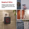 GoSmart Domový bezdrôtový zvonček P5735SS do zásuvky s WiFi