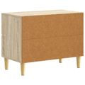 vidaXL Nočný stolík Dub sonoma 62 x 34,5 x 48 cm Kompozitné drevo