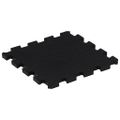 vidaXL Gumové podlahové dlaždice 9 ks čierne 16 mm 30x30 cm