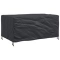 vidaXL Obal na nábytok Jednofarebný Čierna 172 x 113 x 73 cm 210D