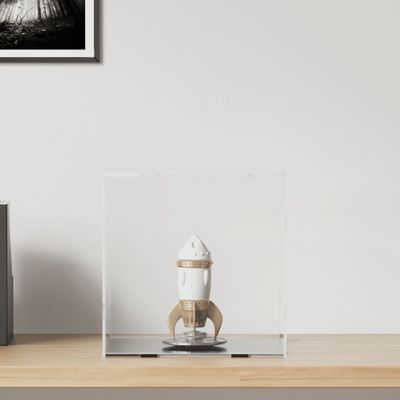 vidaXL Priehľadná reklamná krabica 30x30x30 cm akrylová