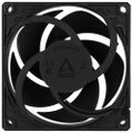 ARCTIC P8 PWM PST Case Fan - 80mm case fan with PWM control and PST cable Ventilátor, 80mm, FDB ložisko, 4pin PWM, PST, výška 25mm, čierny