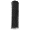 vidaXL Hexagonálny plot 0,6 x 100 m PVC Sivá