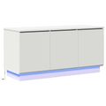 vidaXL TV skrinka 100 x 38 x 49 cm Biela Kompozitné drevo
