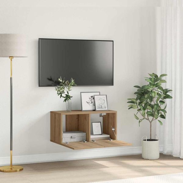 vidaXL Zostava TV skriniek Hnedá 60 x 30 x 30 cm Kompozitné drevo