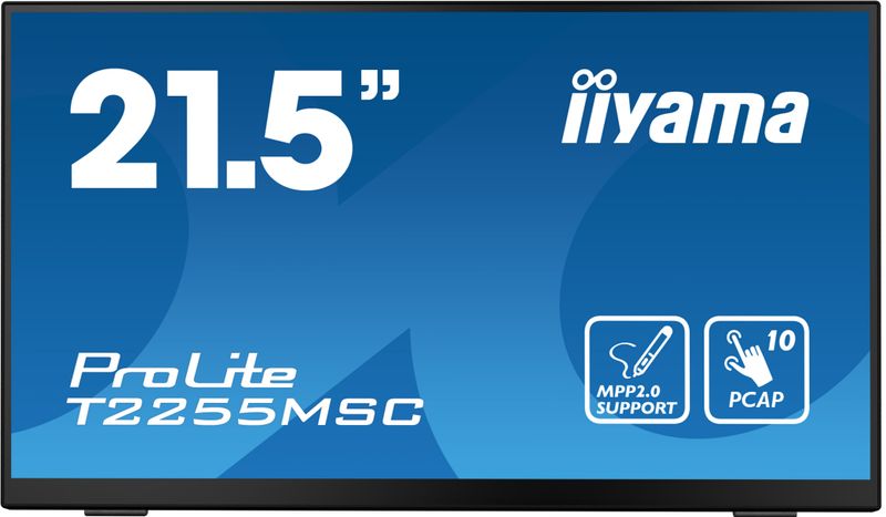 22'' LCD iiyama T2255MSC-B1: PCAP, IPS, FHD, HDMI