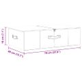 vidaXL Úložné boxy 2 ks látkové 70x40x18 cm krémové