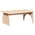 vidaXL Konferenčný stolík Prírodná 80 x 50 x 31 cm Borovicový masív
