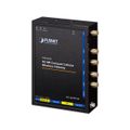 Planet ICG-2210W-NR kompaktní bezdrátová průmyslová brána, 2x1GBASE-T, 5G NR, 2x SIM, VPN, 9-36VDC, -40~75°C, IP30 Bezpecnostní brána, 1× LAN, 1× LAN/WAN, 5G NR, LTE, 2× SIM slot, Wi-Fi, DIN, IP30, -40 až +75°C, DC 9–36V