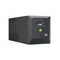 Green Cell UPSLP700 záložný zdroj UPS 1000VA 700W PowerProof s LCD displejom