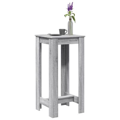vidaXL Barový stôl sivý dub sonoma 51x50x103,5 cm kompozitné drevo