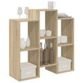 vidaXL Servírovacia skriňa Sonoma dub 90 x 30 x 90 cm
