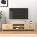 vidaXL TV skrinka, dub sonoma, 180x31,5x40 cm, imitácia dreva