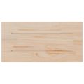 vidaXL Stolové dosky 4 ks 90x45x1,7 cm obdĺžnikové masívna borovica