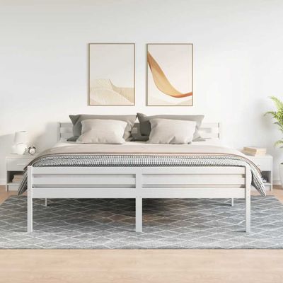 vidaXL Nočné stolíky 2 ks s zásuvkou biele 39x28x41 cm