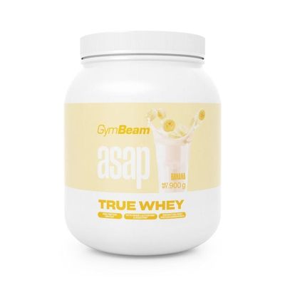 ASAP True Whey - GymBeam, banán, 900 g