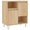 vidaXL Komoda dub sonoma 60x35x70 cm spracované drevo