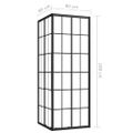 vidaXL Sprchový kút ESG 80x80x180 cm