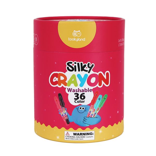 Jemné voskovky Umývateľné 36 ks