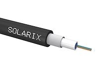 Solarix - univerzálny kábel CLT Solarix 04vl 50/125 LSOH Eca OM3 čierny