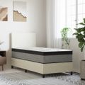 vidaXL Taštičkový pružinový matrac stredne tvrdý plus 90x190cm 1-lôžko